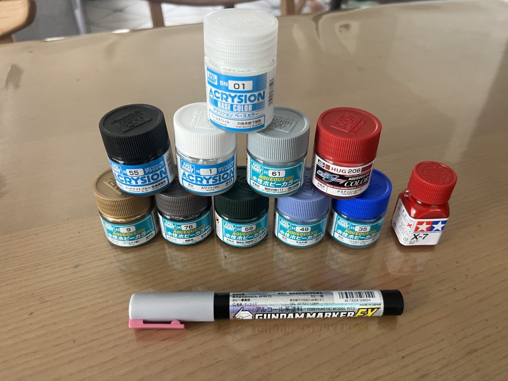 今回使用した塗料です