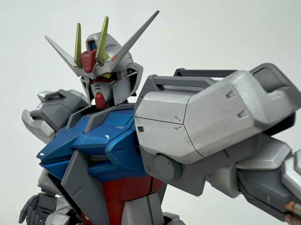 大きさを活かしたアングルで。 