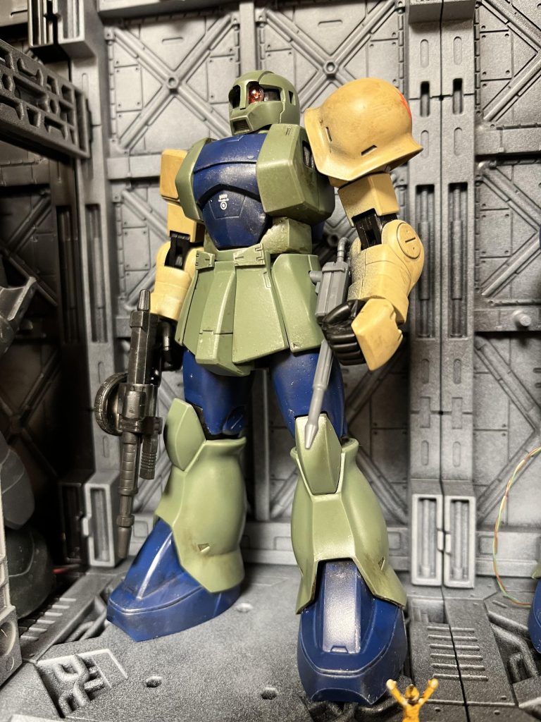 HGUC ザクI (旧ザク)–2枚目/制作者：ごちお
