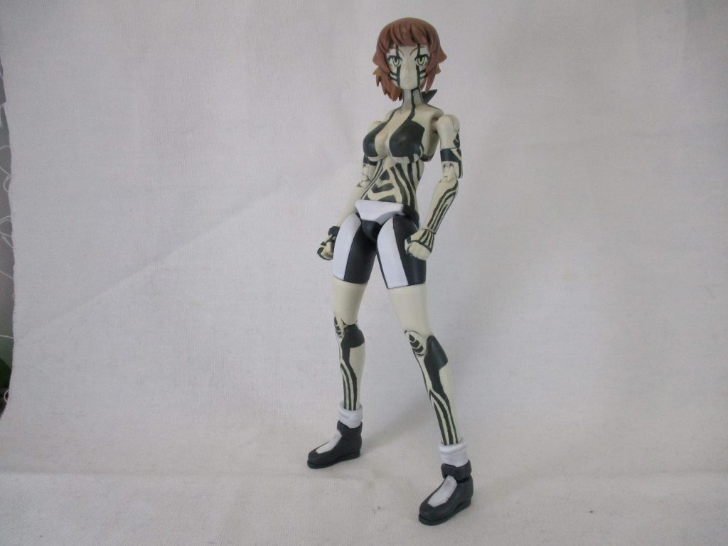 そんなワケでフィギュアライズのフミナパイセンベースで過去に作った作品、混沌王フミナです。