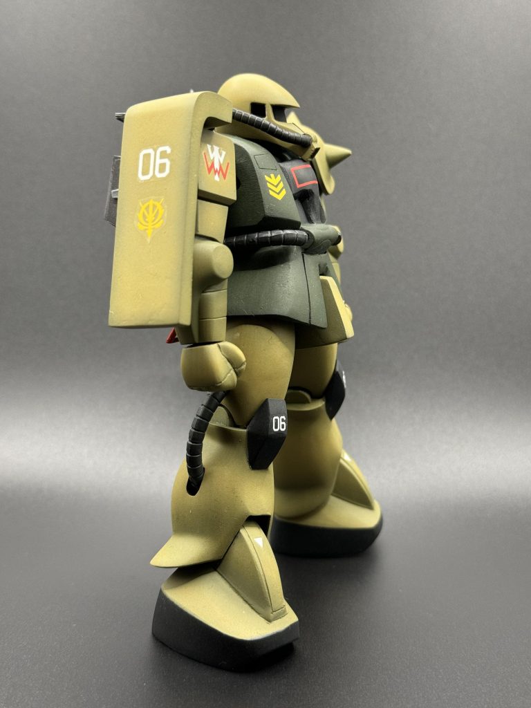 脚部の関節は固定にて。足首の改造できるようになりたいです😓