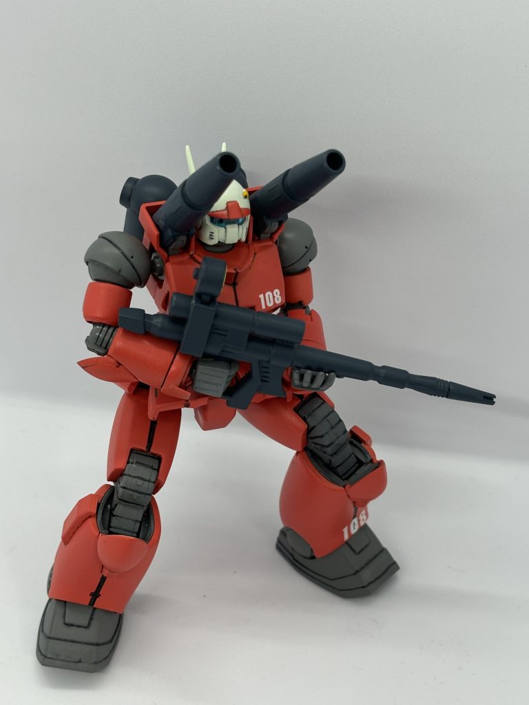 ガンプラフォトギャラリー③ HGUC ガンキャノン　カイ・シデン専用機　アニメカラー