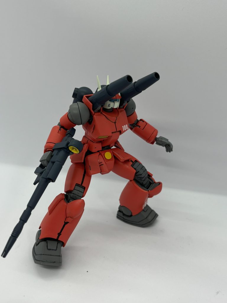 砲撃シーン。OPシーンも再現したかったけど、うまくバランスが取れなかった…… 