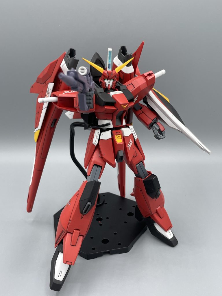 MA-BAR70 高エネルギービームライフル フリーダムやジャスティスのルプスビームライフルよりも強化されているそうです。