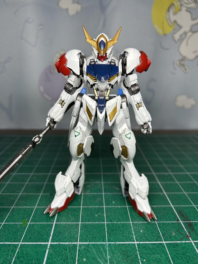 個人的には膝の部分の塗装はげが1番気に入ってます笑