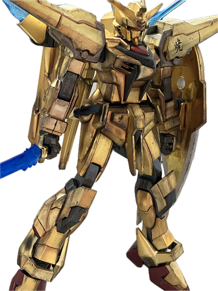 アカツキ　シラヌイ装備型–2枚目/制作者：週末のリキ丸仙人