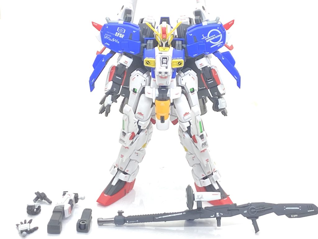 オプション。ビーム・スマートガン用のムーバブル・フレームも手抜き無しで作ってます。