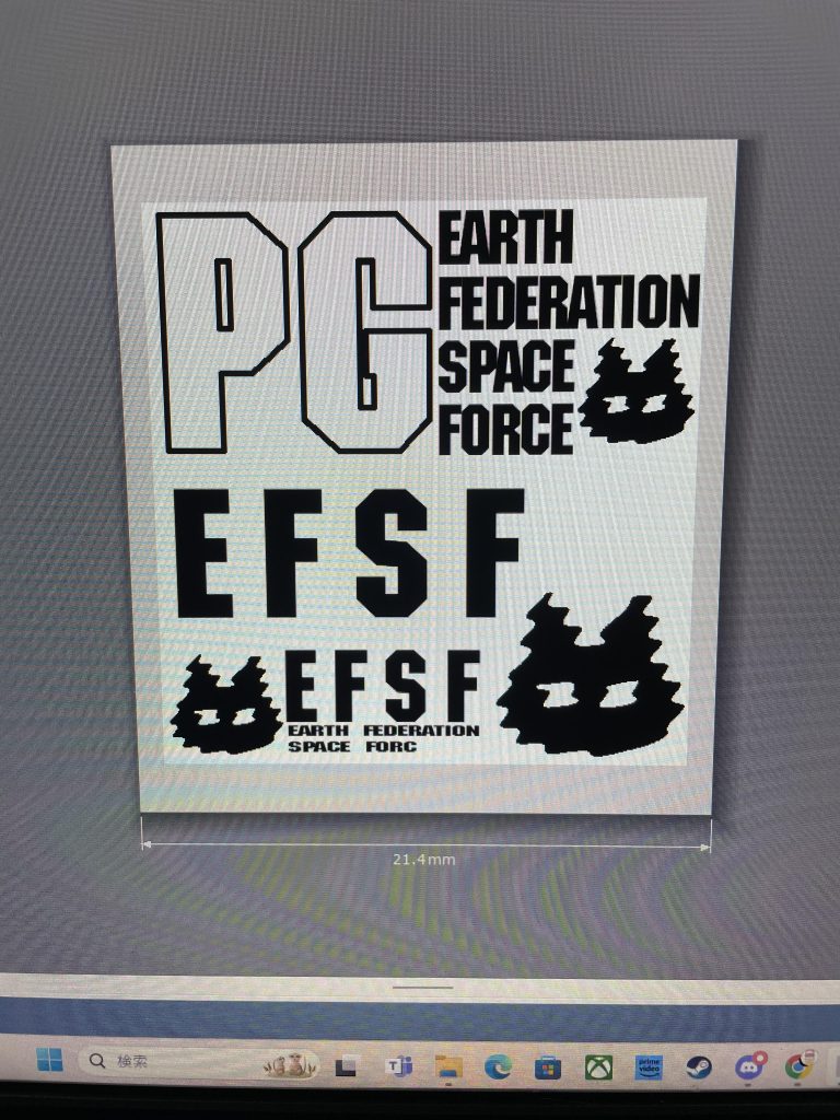 オリジナルデカール