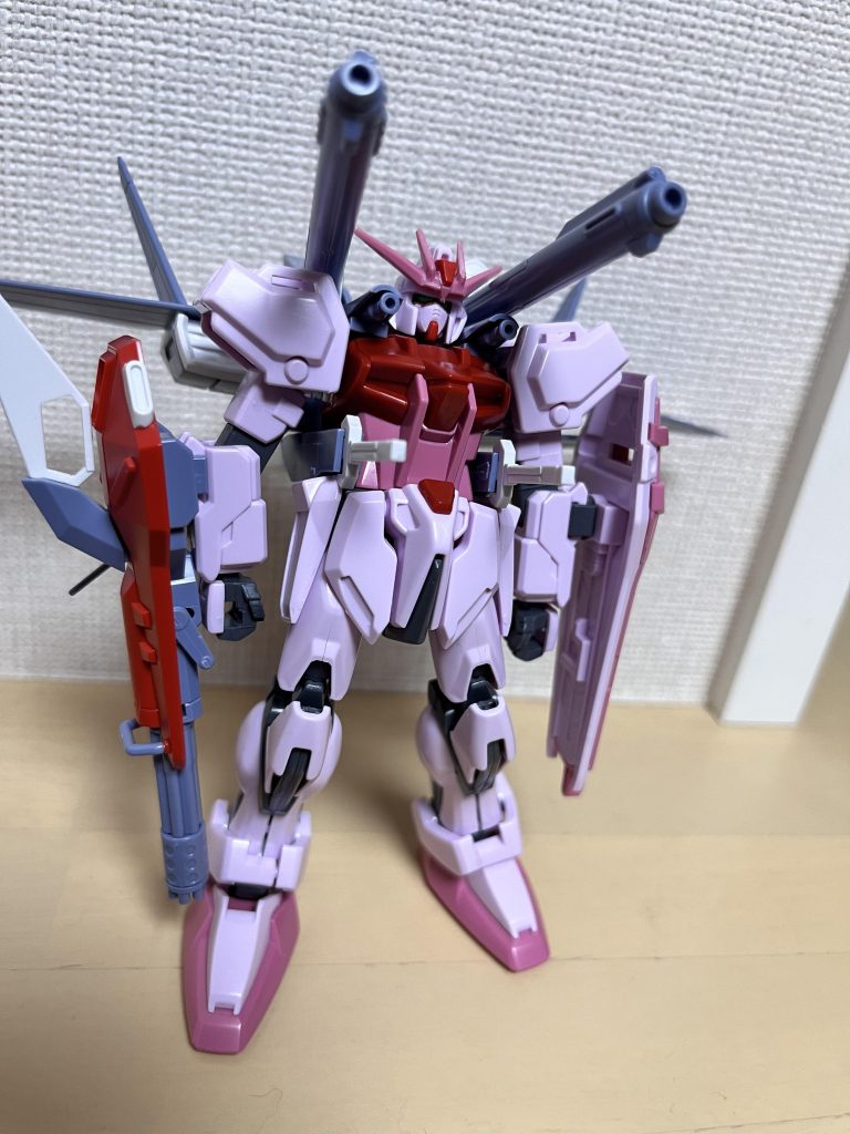 塗装前。ホントにパーツ分割が少なくてね…水星の魔女デビューなので甘え体質です。