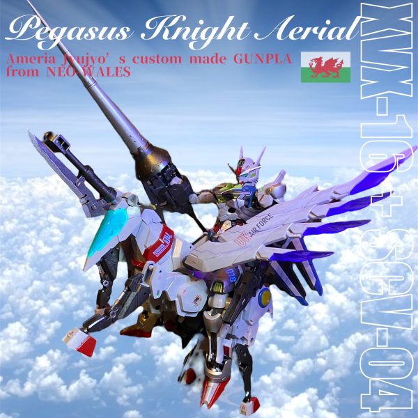 XVX-16 + SCV-04 Pegasus Knight Aerial