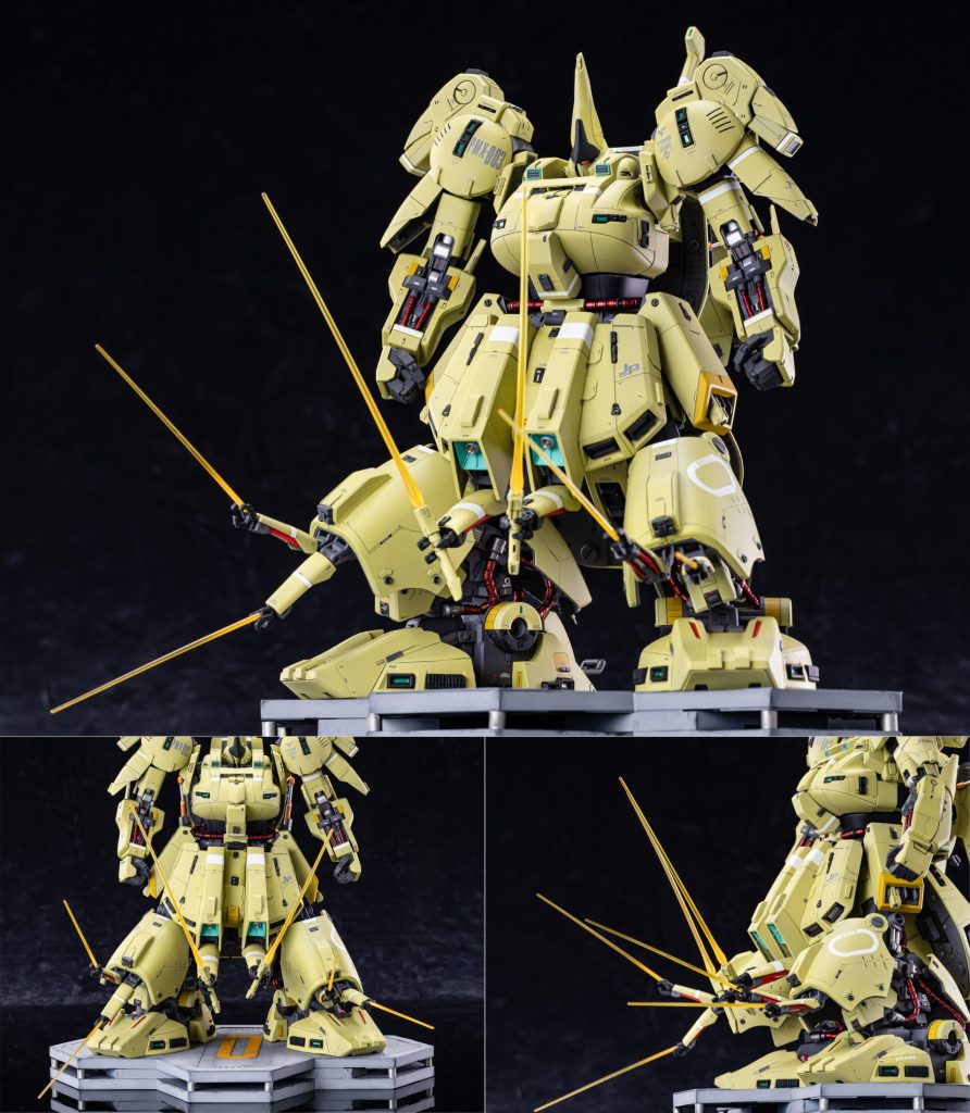 ビームサーベル持たせると強そうに..近接戦闘もなせます。