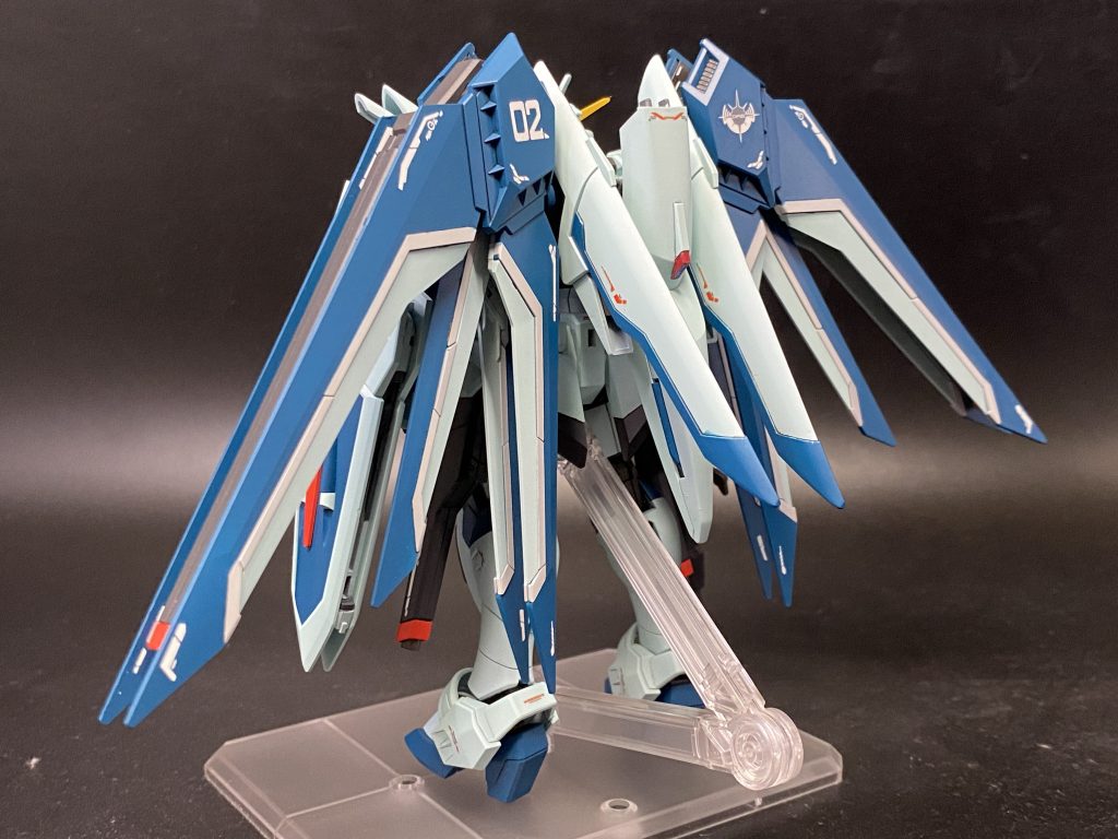 使用デカールについてはガンダムデカールDXのSEED用とRGデスティニーの物をメインに一部Z＆ZZ用デカールを使用