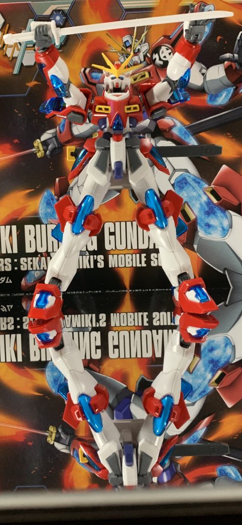 HGカミキバーニングガンダム–3枚目/制作者：いざよい