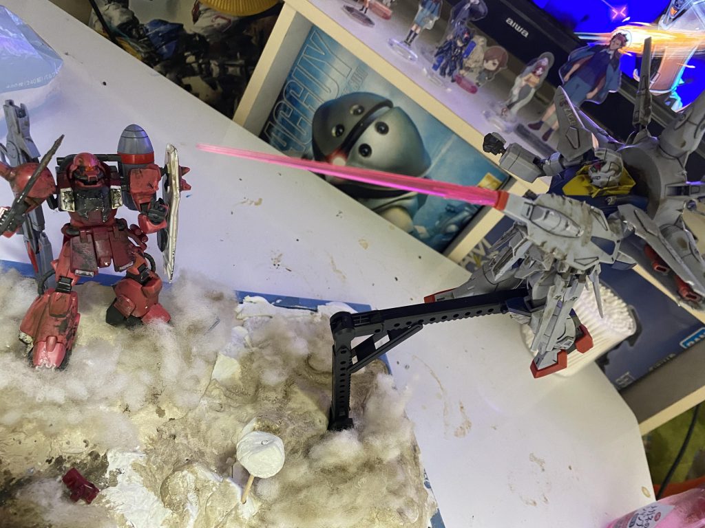 綿にもよごして完了！！