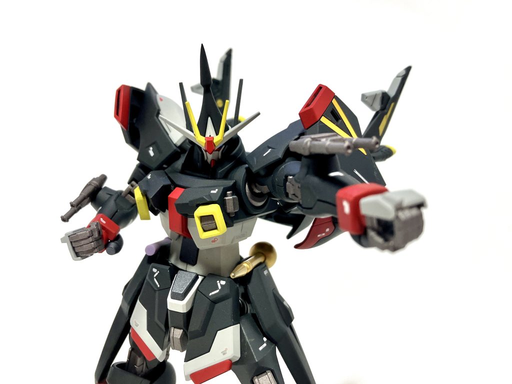 ◆ゴットフリートMk.71椀部砲◆左右の腕に取り付けられた2連装のビーム砲。元々はドミニオンの主砲なだけありこんな小ささでも威力は十分!