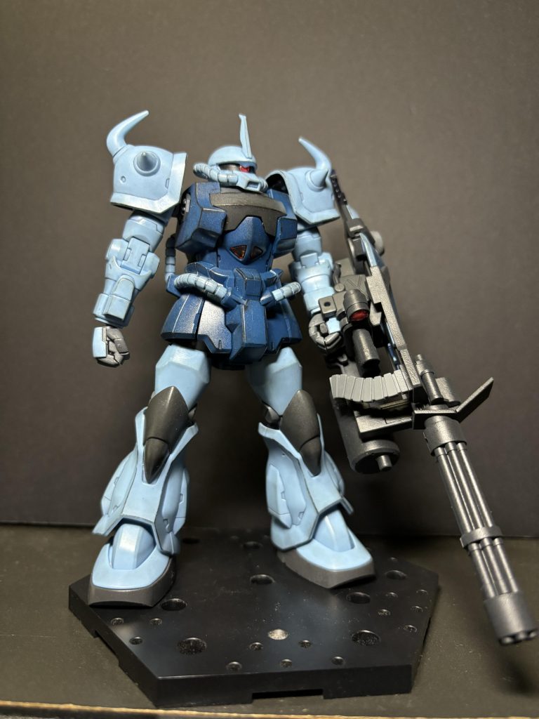 パーツ少ないのにこの完成度は凄い！HGUCの中でも屈指の名キットだと思います