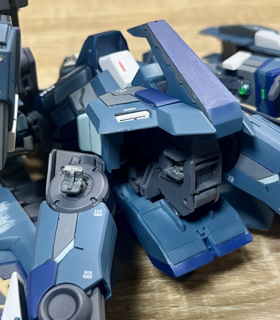 衝撃の股関節ジョイント折れ。WRに出来ない⤵️