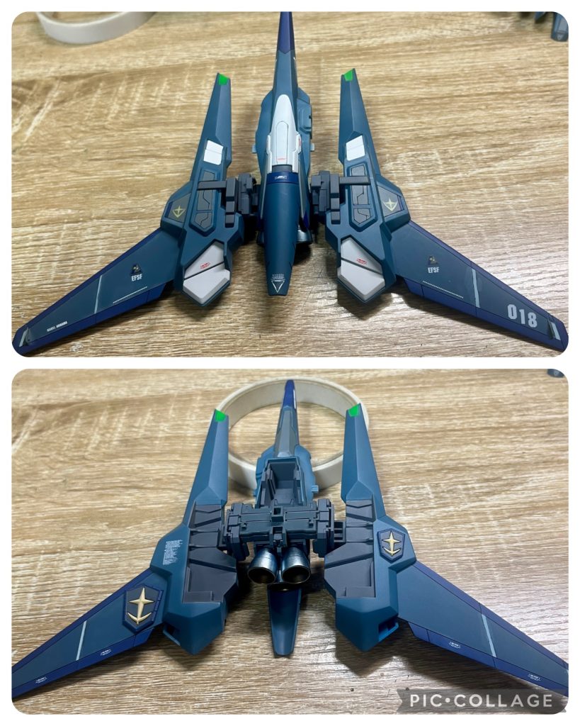 バックパック（？）ビルダーズパーツのエンブレムつけてみました