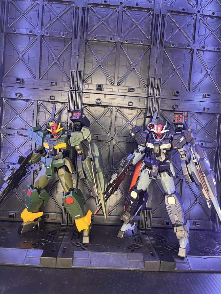 従来のコマンドクアンタとの比較腰部と脚部合わせて3mmほど延長してます。