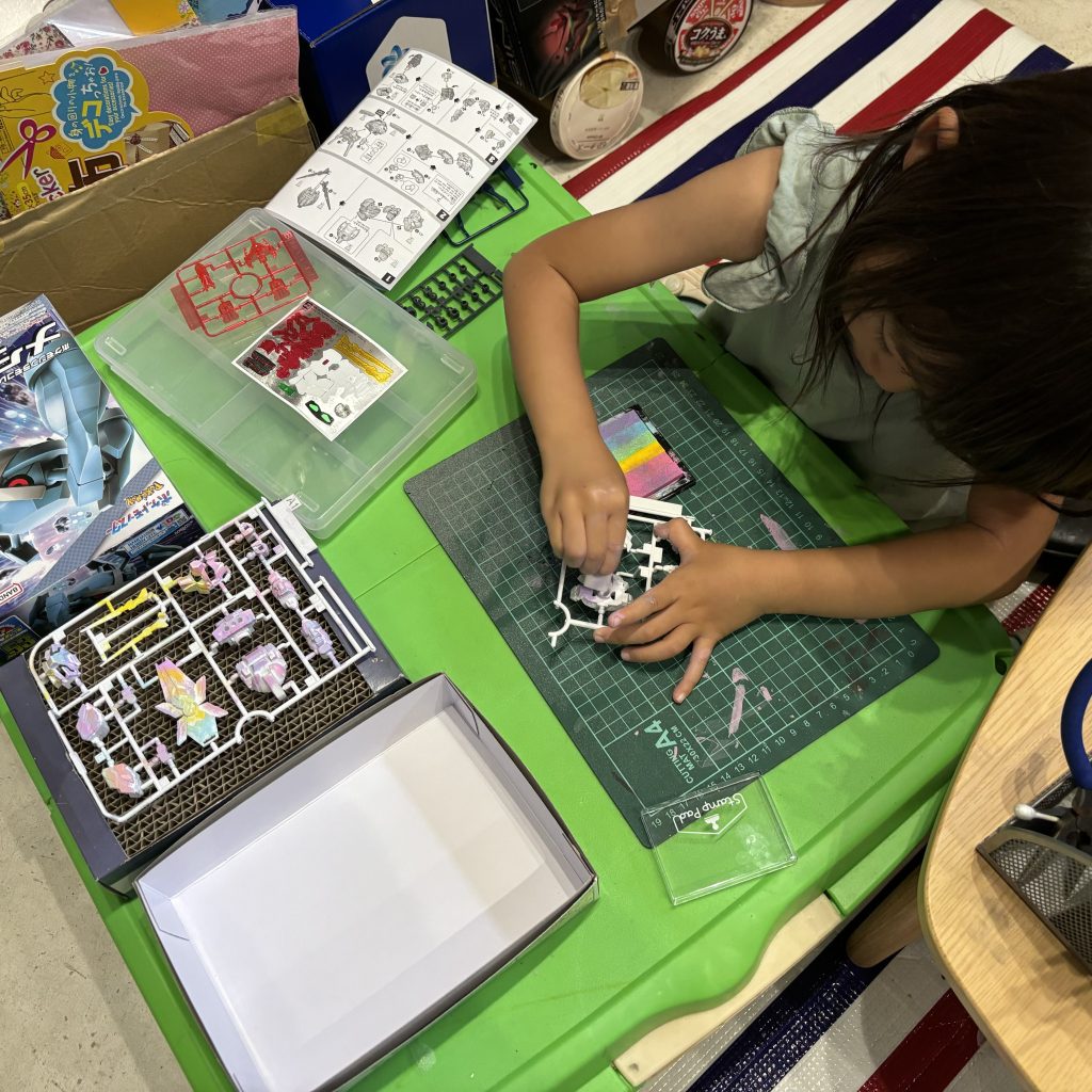 ものすごい集中力でした