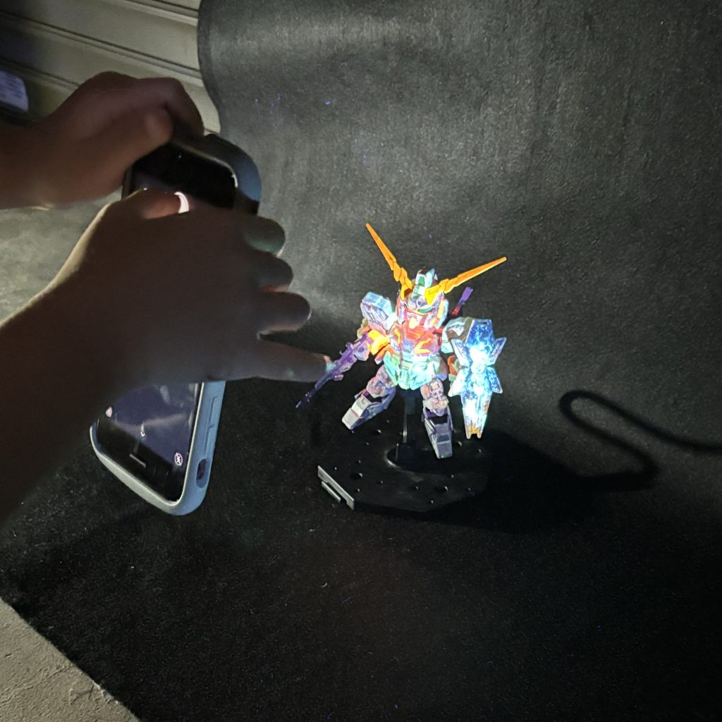 完成後、撮影会の様子です。