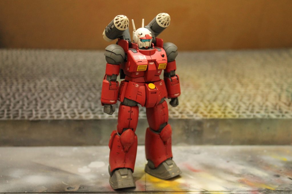 HG 1/144 ガンキャノン(ククルス・ドアンの島版)　[全塗装]–2枚目/制作者：ウォン・リー