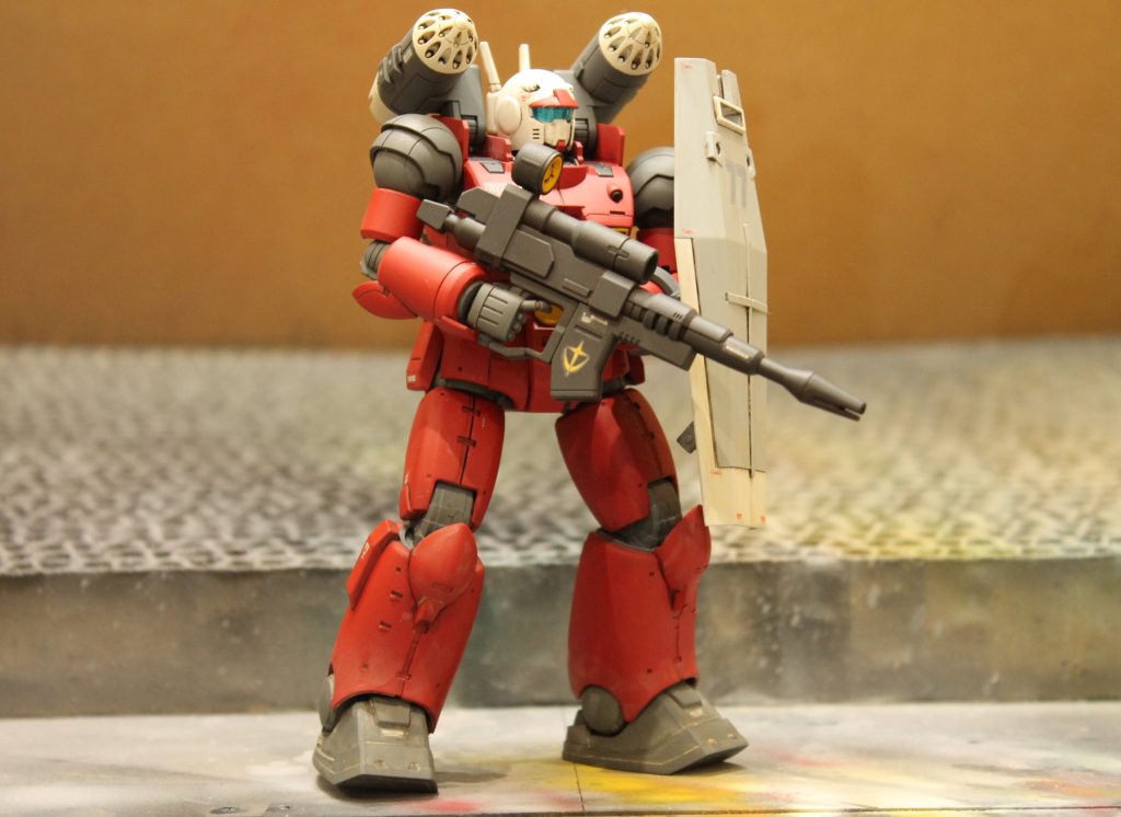HG 1/144 ガンキャノン(ククルス・ドアンの島版)　[全塗装]–7枚目/制作者：ウォン・リー