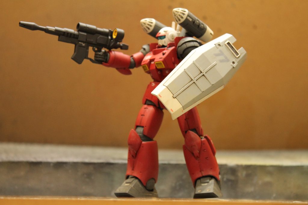 HG 1/144 ガンキャノン(ククルス・ドアンの島版)　[全塗装]–8枚目/制作者：ウォン・リー