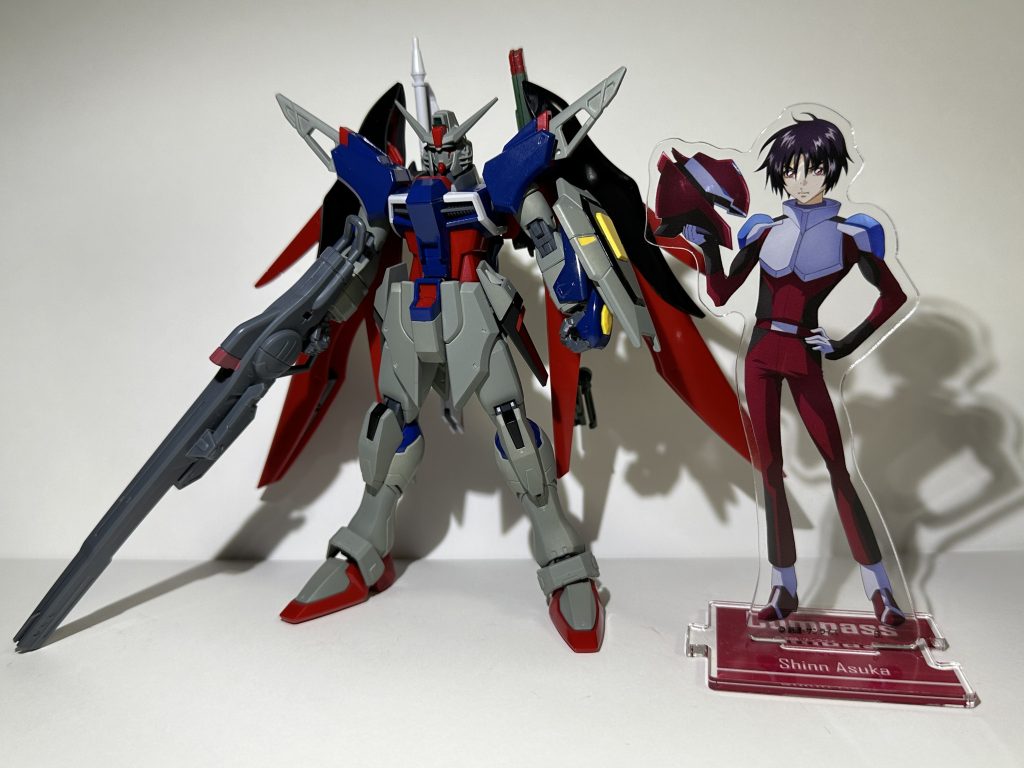 ラストはプレバンのアクリルスタンドと劇場公開当時、店頭に売っていた時に購入していたものを今更になってだけどこういう形で仕上げることができて良かった