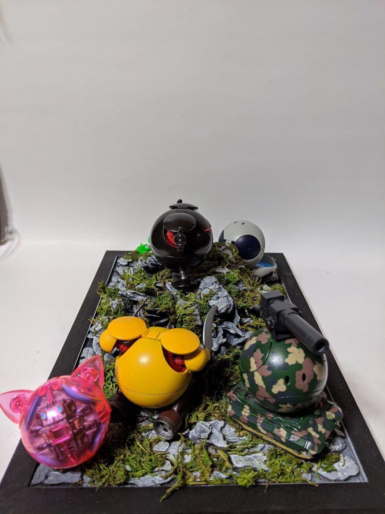 集まれハロの森–2枚目/制作者：夢一夜