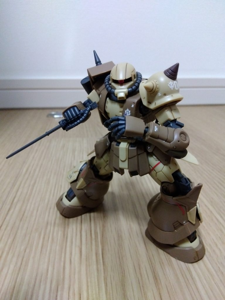 高機動型ザク 地上用 (セルマ機)–3枚目/制作者：@toyo06r