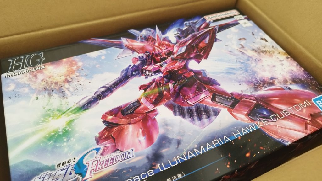 こちらが今回のキット。箱絵がかっこいい。