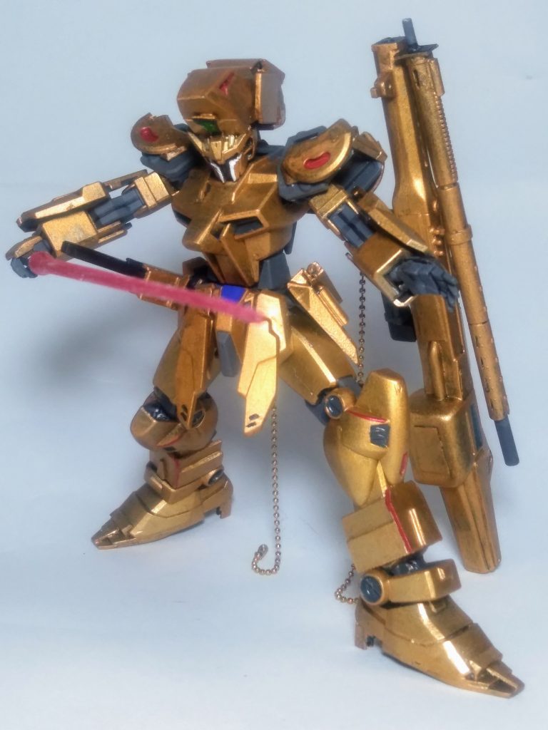 それでは！今回もイきますか 😑『ま～～だ続くんかい・・・この酷暑 😵💧』　　　　　　　　と いう 意気込みで 😤💨『此れは 畏れ多い事をしでかしたかも？』なんて考えビクビクしながら実行です((( ；ﾟДﾟ)))ｶﾞｸｶﾞｸﾌﾞﾙﾌﾞﾙまずは｢電気騎士｣とイエばこの武装｢光剣(スパッド)｣抜刀❗❗😁設定上は発光カラーが違うかも❓🤔