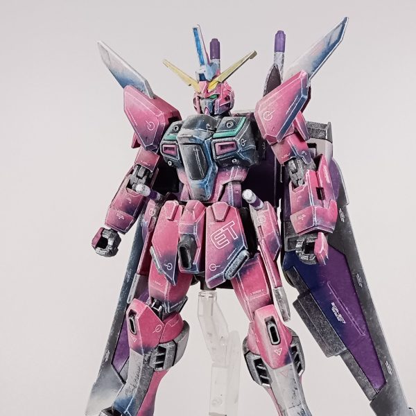 HGCE インフィニットジャスティスガンダム｜@okkiさんのガンプラ