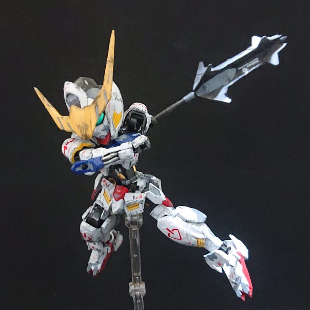 ヒロシ様オーダー品　 SDゴッドガンダム&バルバトスルプス ヒロシ様オーダー品 SDゴッドガンダム&バルバトス