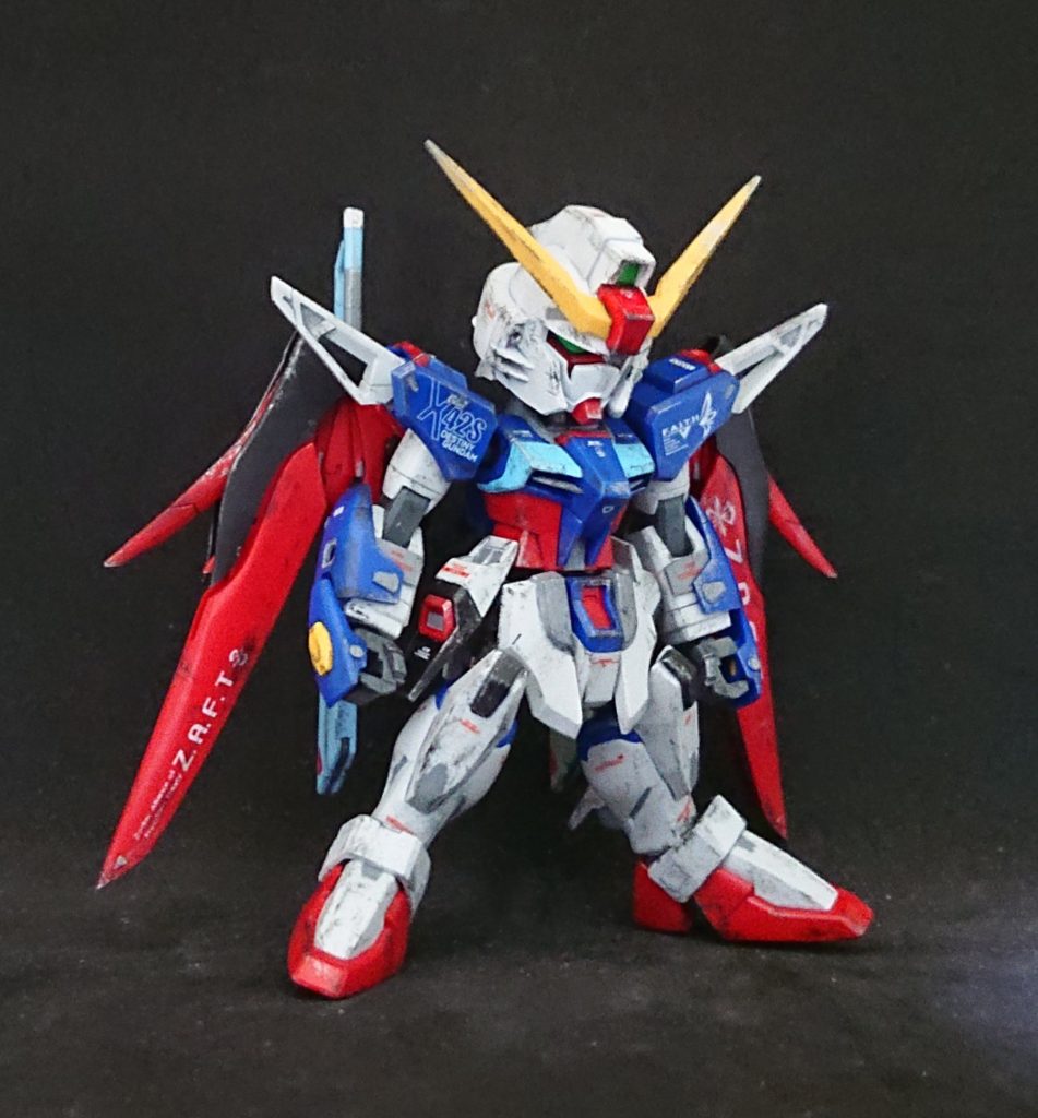 SD デスティニーガンダム–4枚目/制作者：katana