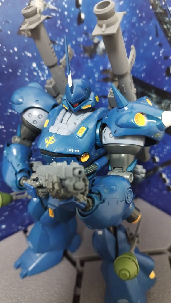 シュツルムファストは、取説通りじゃなく、ネットで見つけた写真を真似ました。