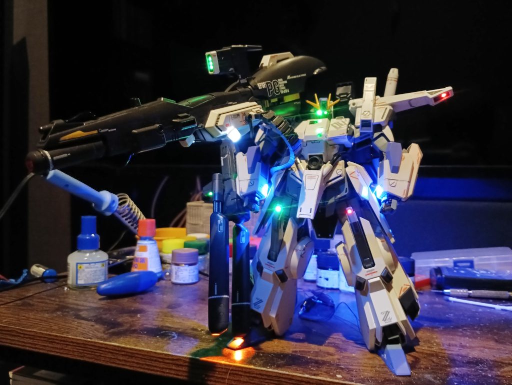 ハイパーメガキャノン、存在感ありますね👍