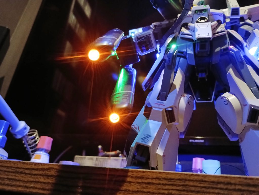 ダブルビームライフルはオレンジを使いました☝️