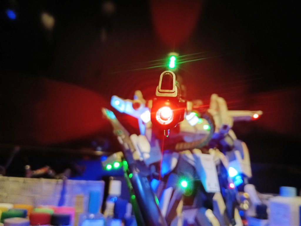 ハイパーメガキャノンの銃口は砲弾タイプのレッド