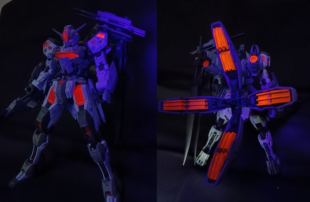 ビコーン!ついついポチってしまった蛍光レッドを消費😜