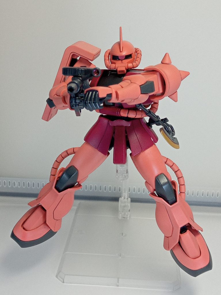 ザク・マシンガンで射撃