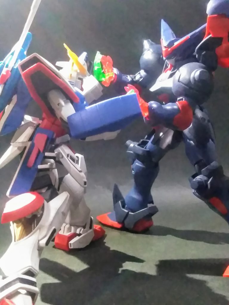 劇中での師弟対決❗❗｢ G ガンダム｣は此が一番面白い 😤💨(｢UP主｣基準)何時もWAK WAK DOKI DOKI 🤩💗しながら視聴していました 😍🎶🎶