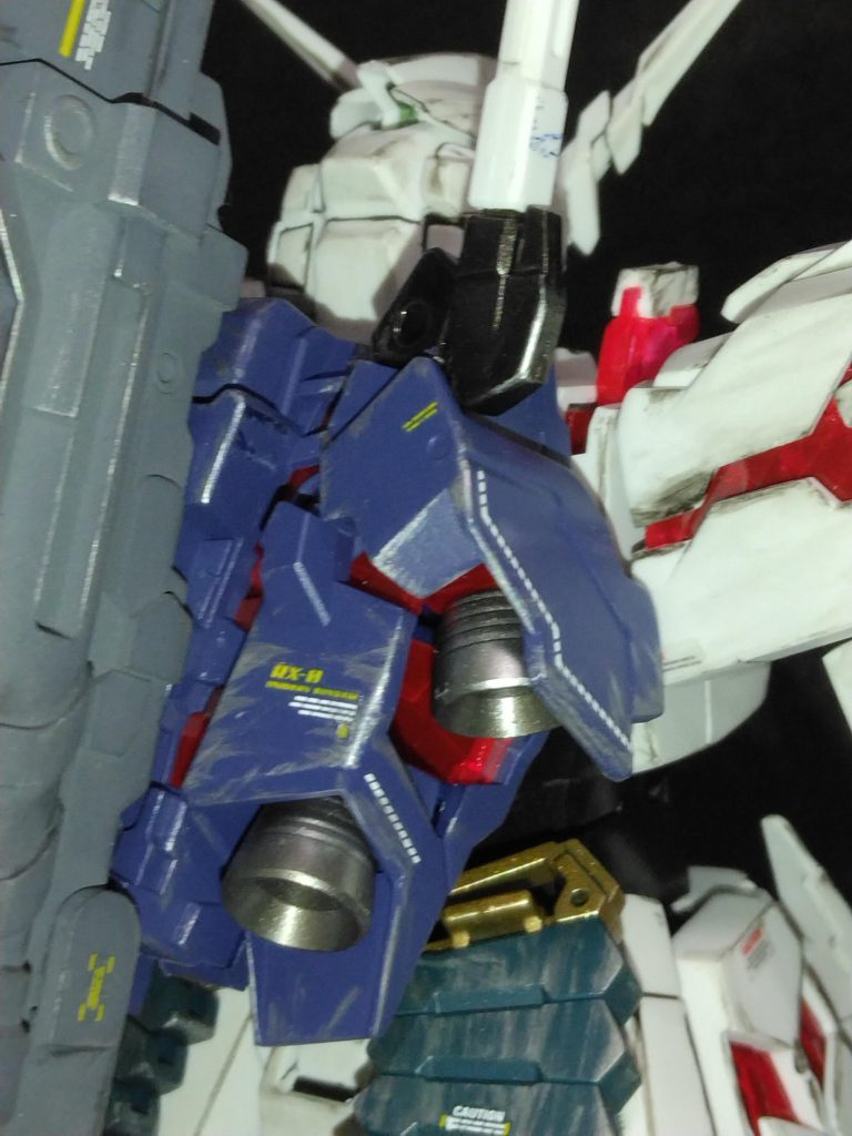 ウォッシングとドライブラシを行いました。エネルギーパックもいい感じです！