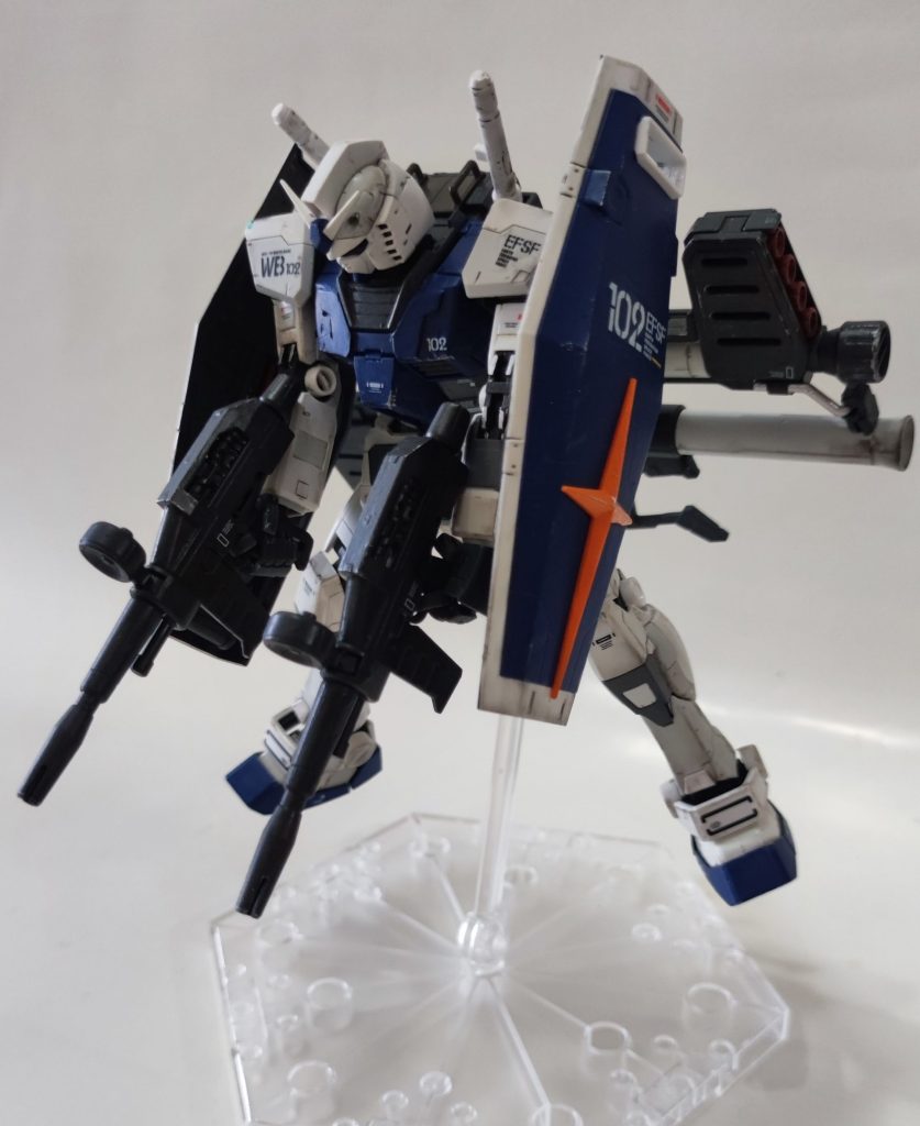 ツインビームライフルといえばこれですねその2。シェルターを打ち抜くスタイル。