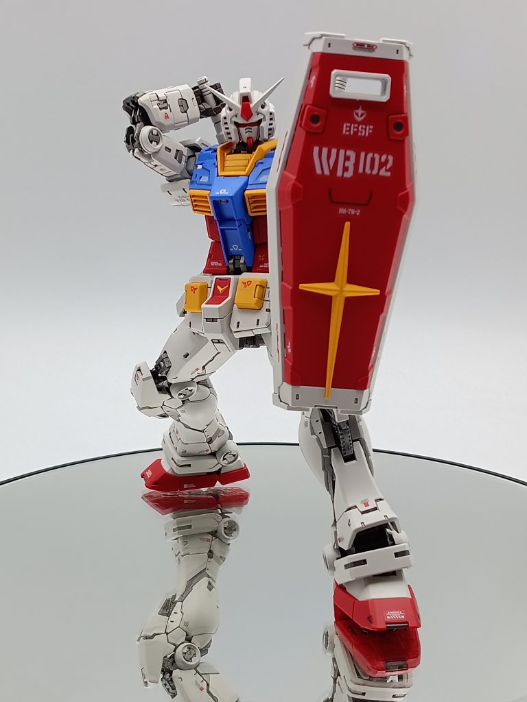 ｢こ、こいつ、動くぞ！｣ RG ガンダム Ver2.0–7枚目/制作者：arata