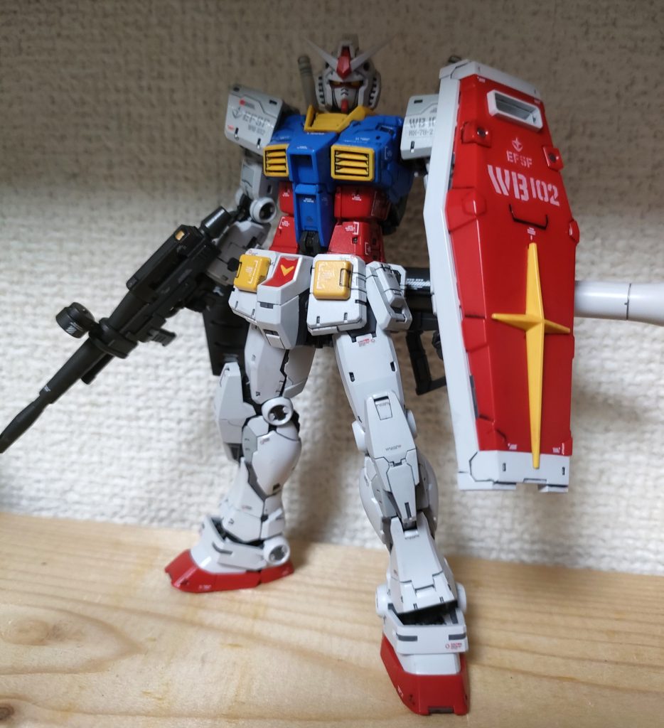 仕上げは久々に半光沢で。