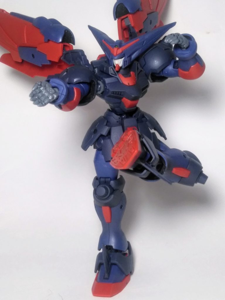 そして流石は「HGFC Gガンキット!」 🧐この子もヨ~ク動いてくれます 👍😁🎶🎶それにしても意味不明なポーズを取るのが楽しくてショウガナイ❗❗🤣🤣🤣