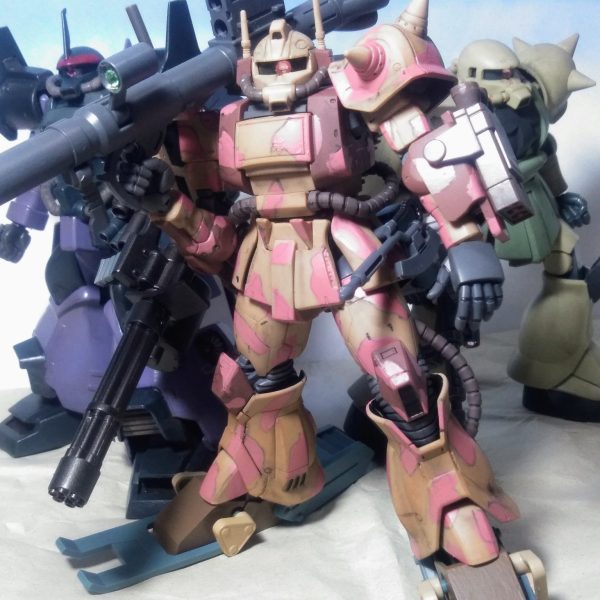 ザク・デザート タイプ《スナチハ・シリマワル 准尉 搭乗機》【 0083 ナ・イショ基地 ver, 】