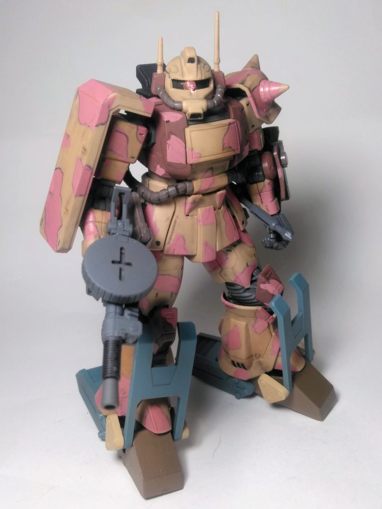 『ルッキールー中隊〔天斗朝靄特務中尉〕』が軍上層部の命令で身を寄せる           『デラーズ フリート』           その『デラーズ フリート』に支援協力する地上組織『ナ・イショ』が『トリントン基地』付近に存在します。其処には『MS-06De  ザク・デザート タイプ』なるモビル スーツが・・・と、云うわけで妄想『 0083 ナ・イショ基地 ver,』を   晒して逝こうと思います😤